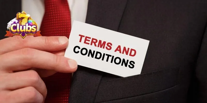 Những điều khoản và điều kiện 7club về trách nhiệm của nhà cái